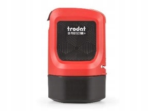 Pieczątka ID Protector do ochrony Twoich danych RED