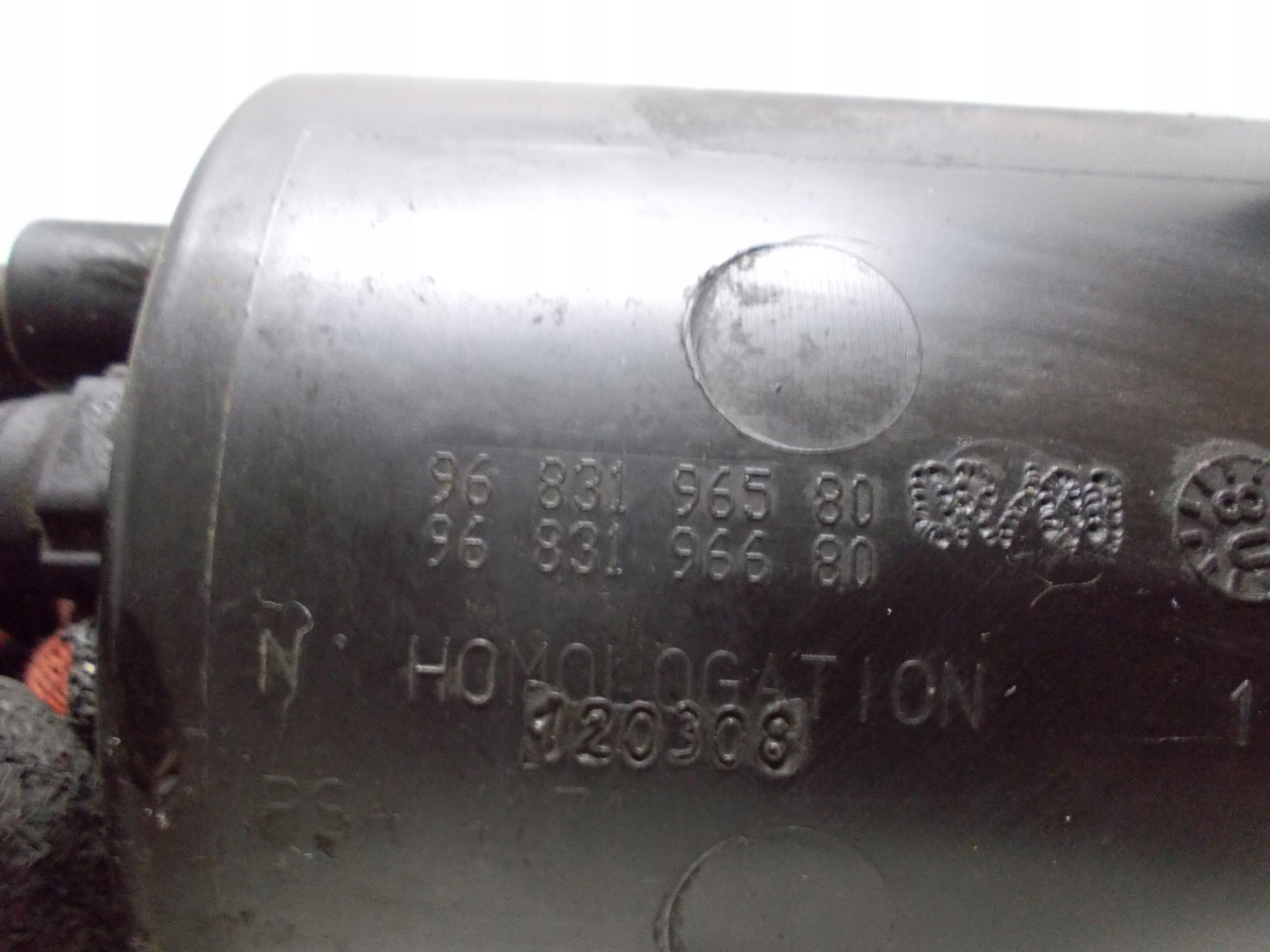 PEUGEOT carbon filter 9683196580