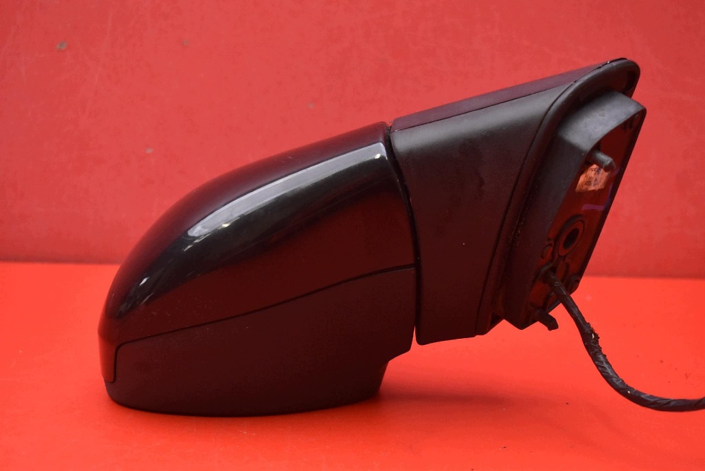 mirror left black, EU 014342 PEUGEOT 207 1 and 06-09 5+4 PIN