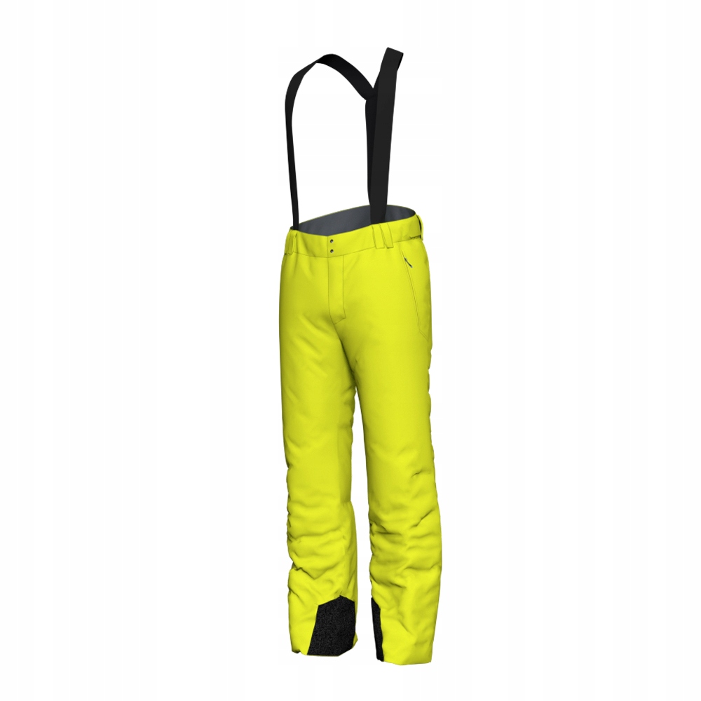 Fischer Vancouver Pants pánské lyžařské kalhoty 15.000 žlutá barva, fialová, velikost S