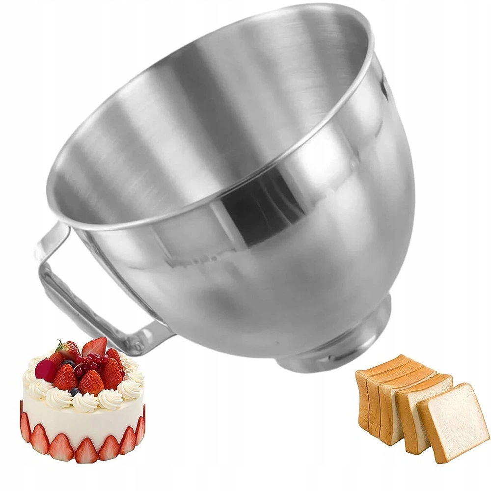 Z Nerezové Oceli 304 Pro Mixéry Kitchenaid 5QT S Rukojetí