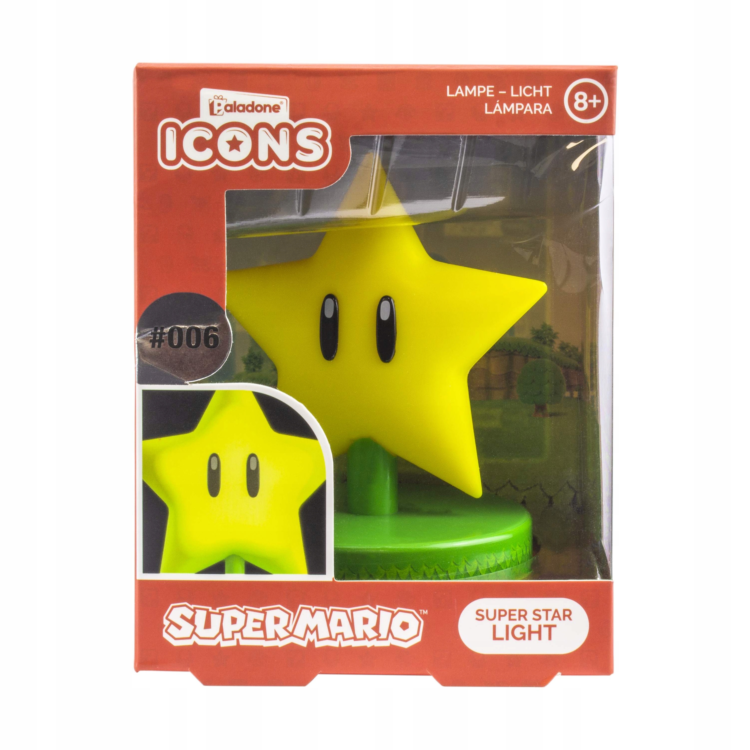 

Lampka nocna Star Mario