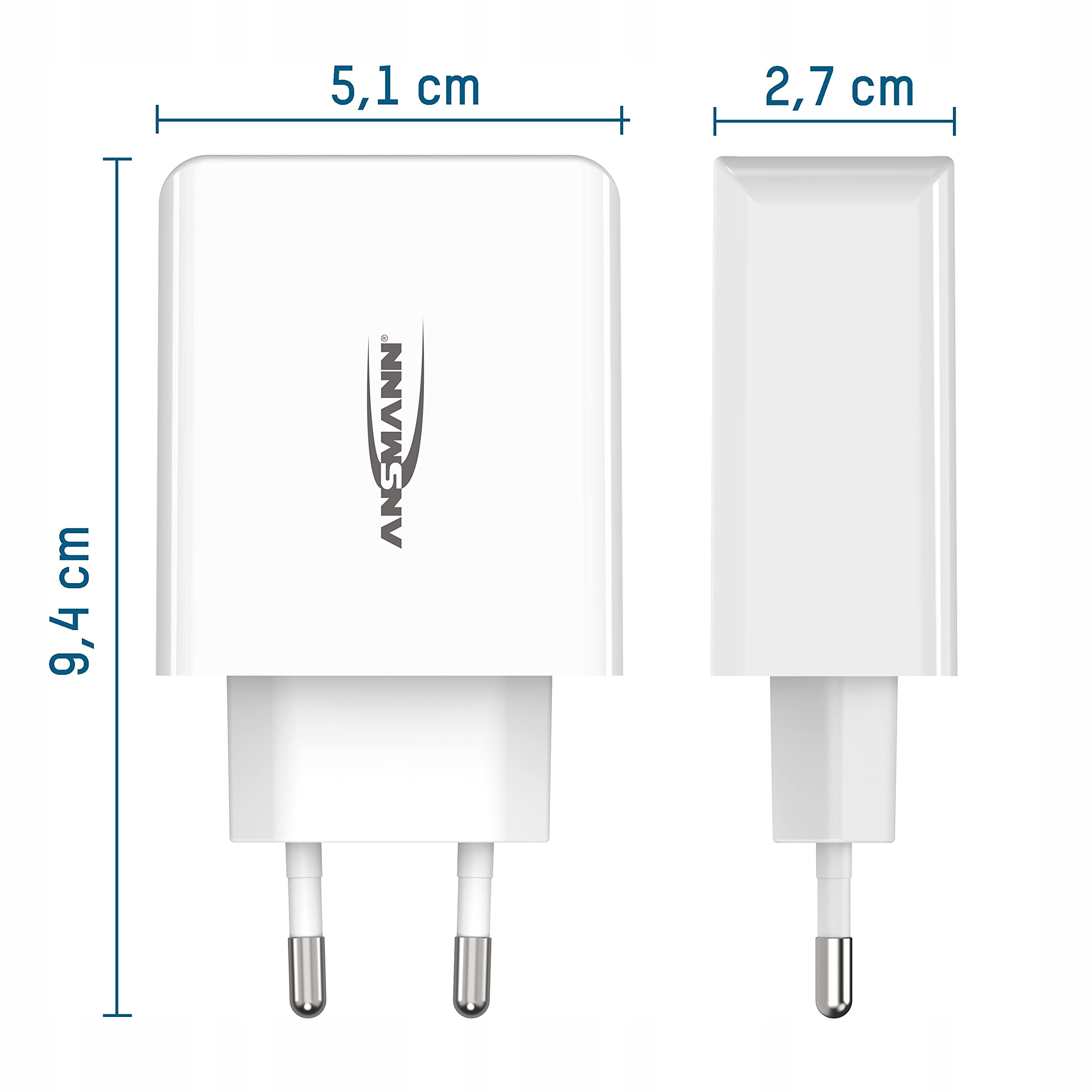ANSMANN Ładowarka USB 4-Porty 30W Smartfon Tablet GoPro eBook — miniatura 4