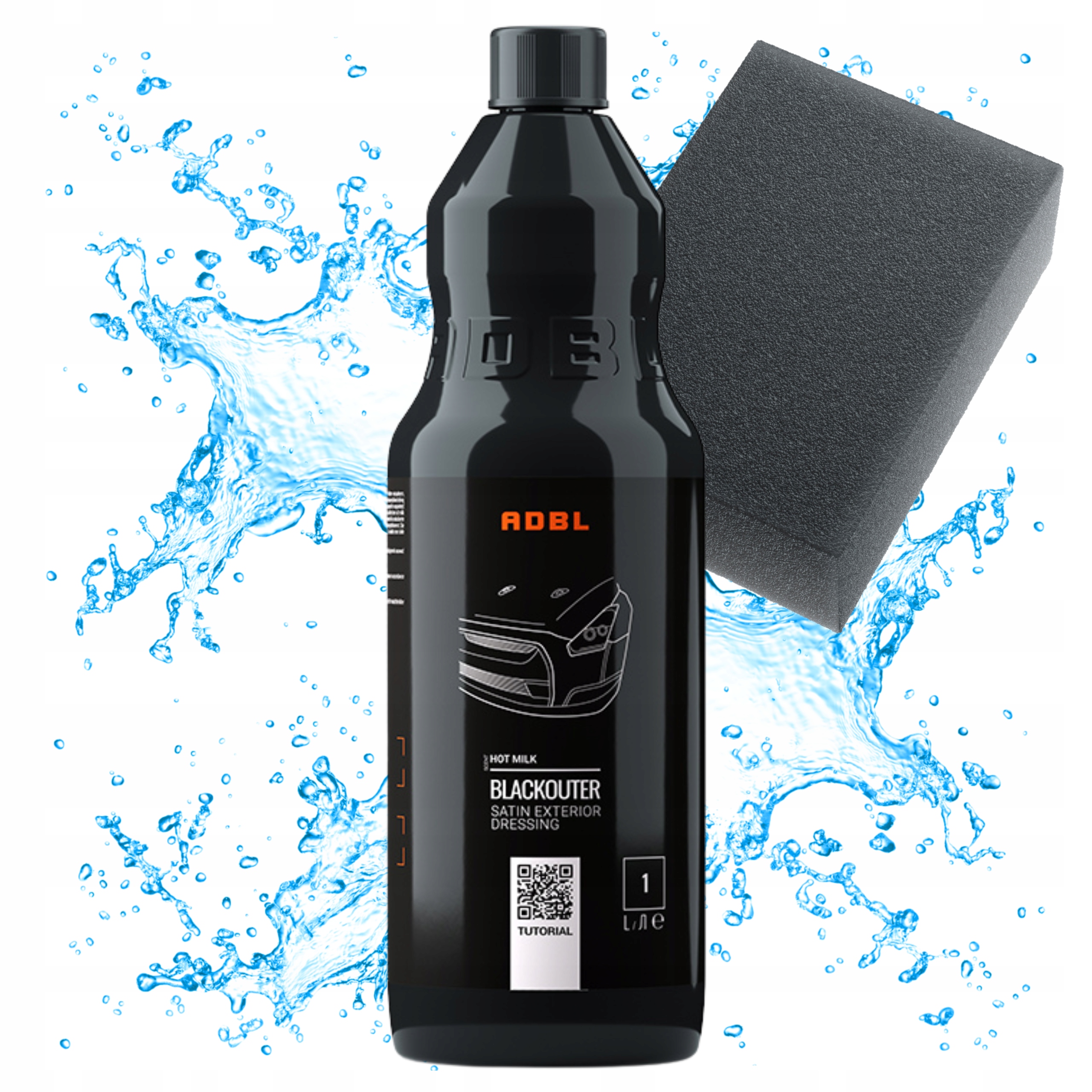 Adbl Blackouter 1L Adbl One Shot Tire Pad Dressing pro vnější plasty.