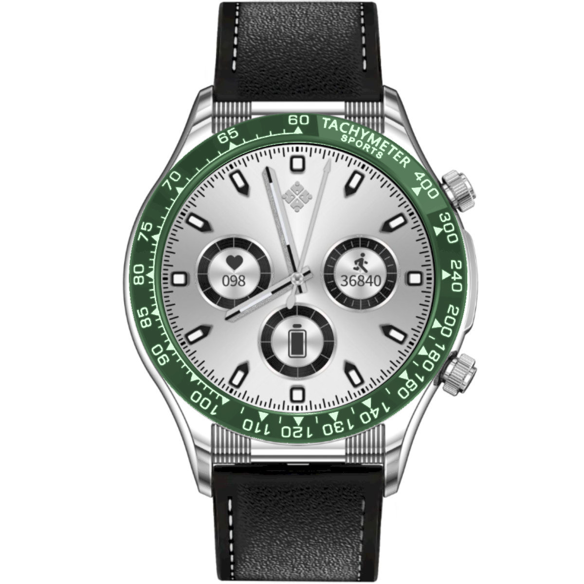 Chytré Hodinky s funkcí hovoru a černým řemínkem