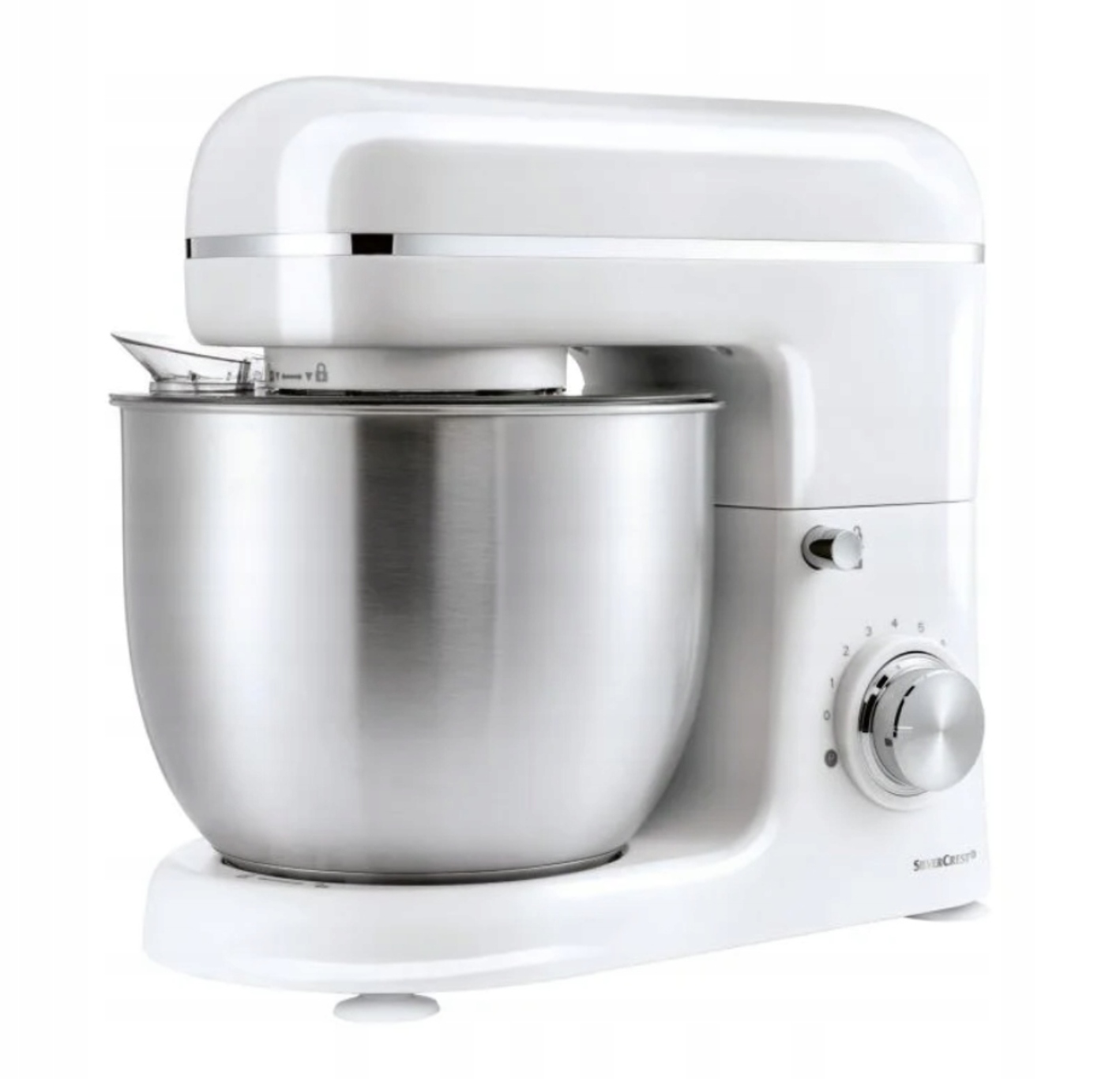 Robot kuchenny Silvercrest Skm 600W Mikser Planetarny Wielofunkcyjny biały