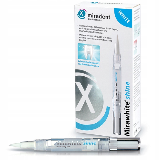 Pisak do wybielania zębów Mirawhite Shine 1,8ml