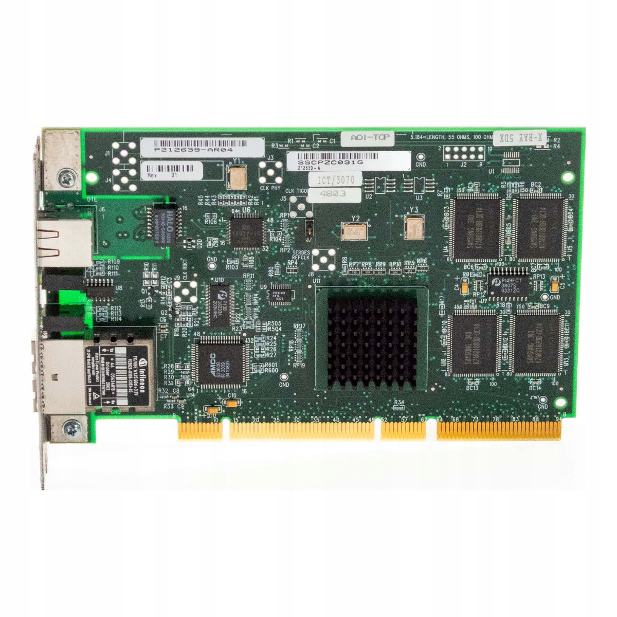 Nortel Networks X-ray 5DX P212639-AR04 18X/ADX Uplink Modul Karta Pci-x