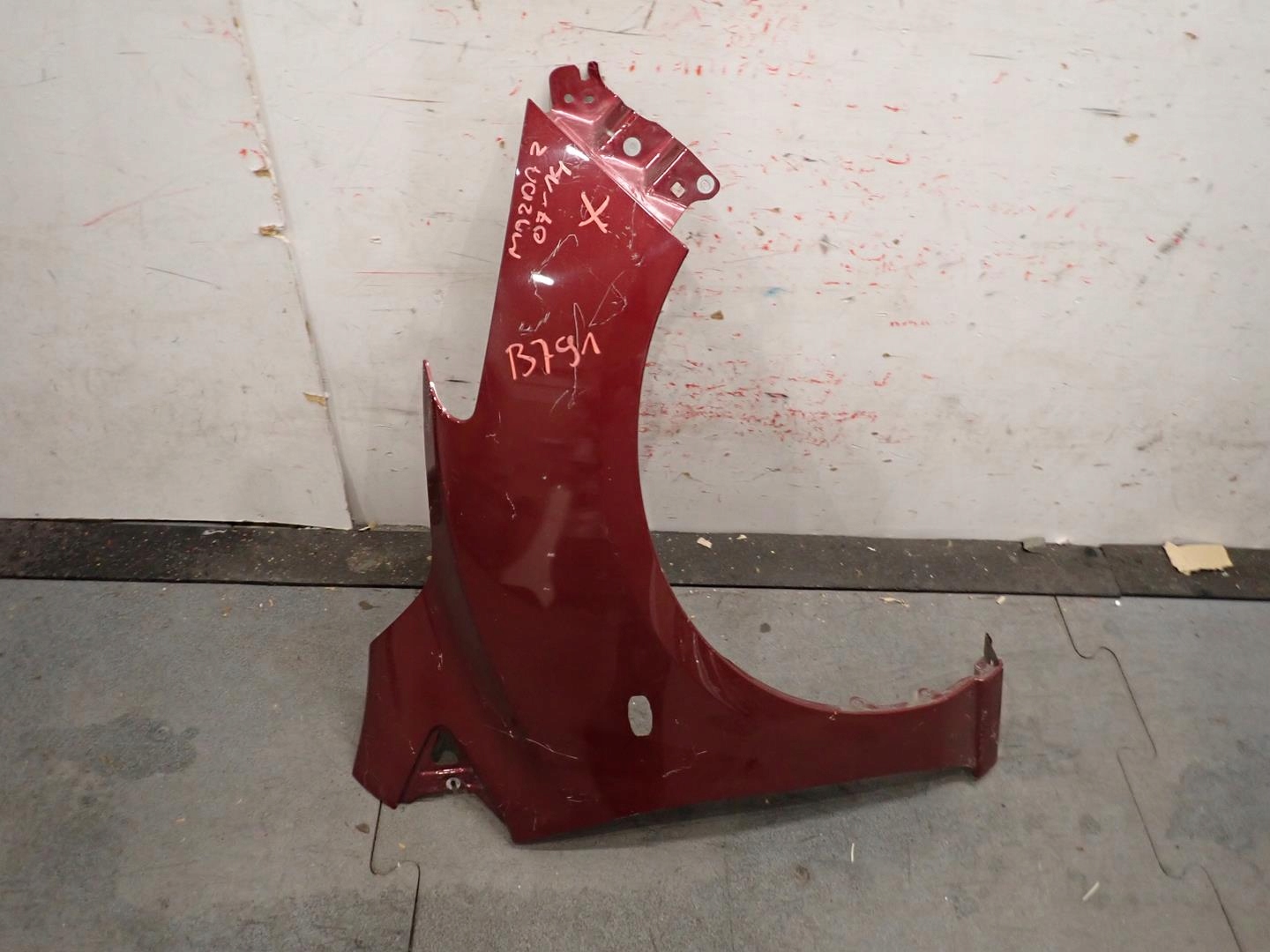 fender front front right MAZDA 2 2007-2014