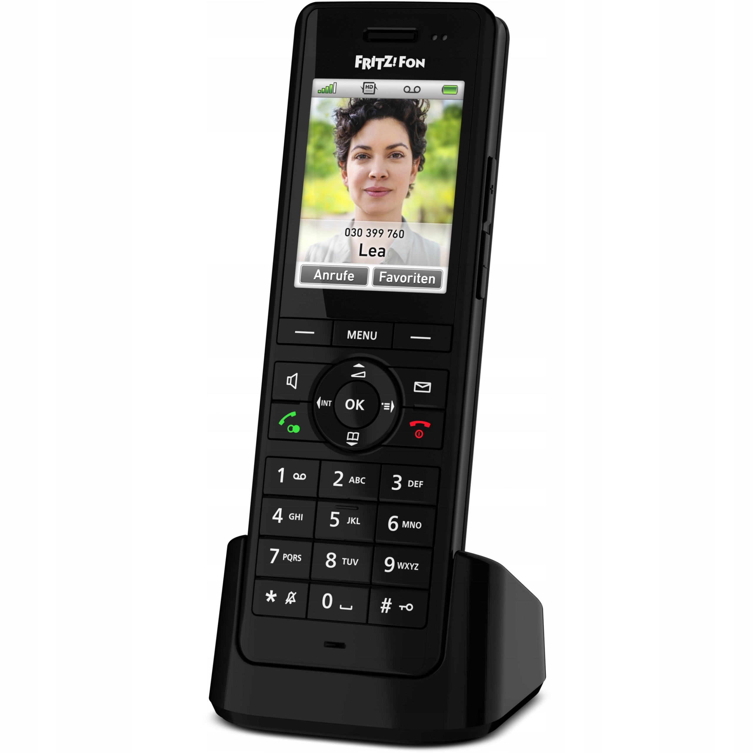 Avm Fritz Fon X6 Dect z wyświetlaczem Czarny