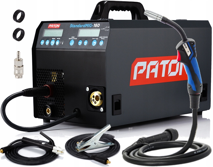 SPAWARKA Z UCHWYTEM PATON MIG-160 PULS MMA TIG