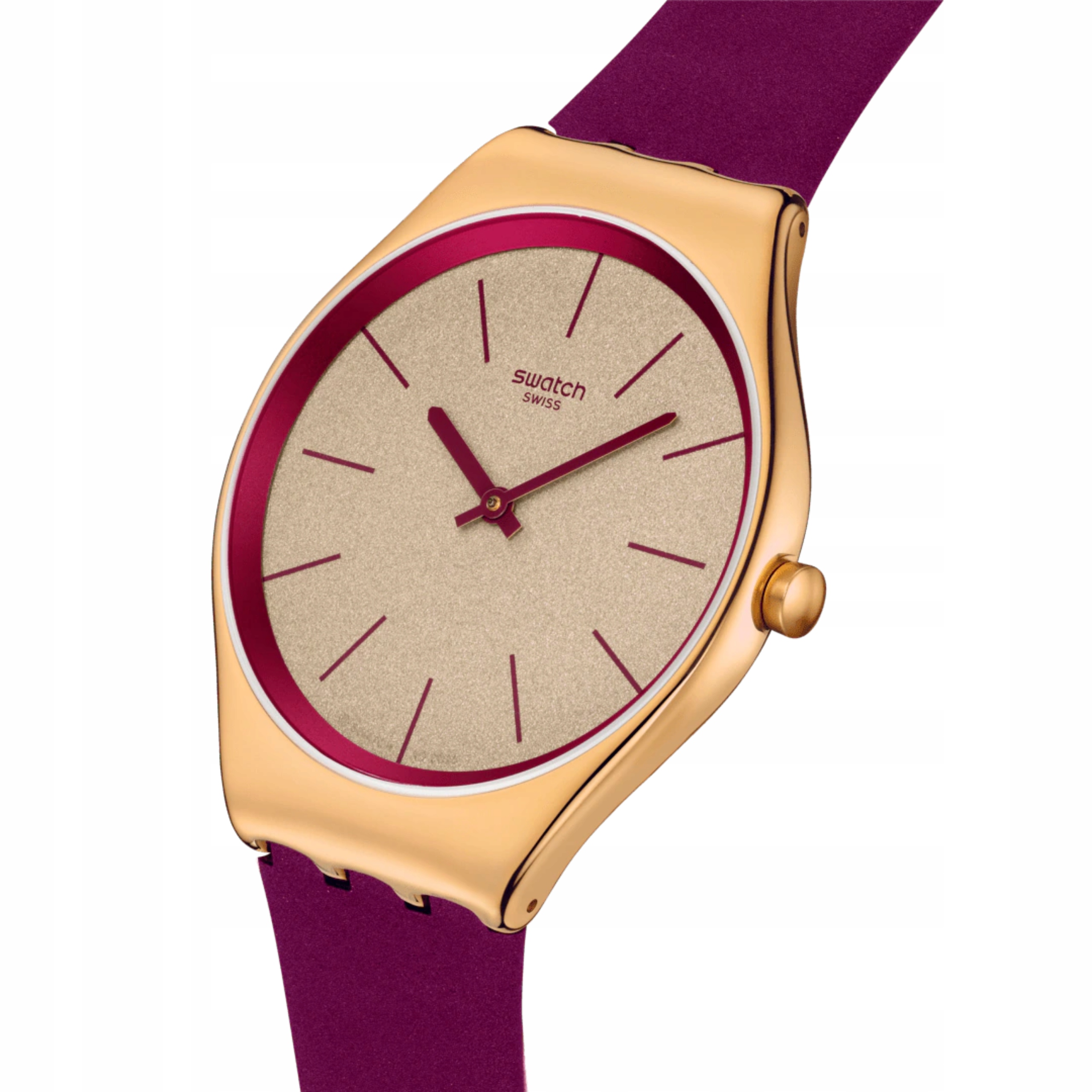 Zegarek Swatch Alpine Berry Czerwony SYXG131 Unisex Nowy