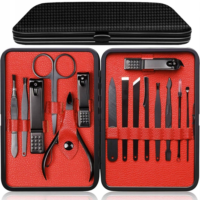 

Zestaw Do Manicure Pedicure Do Paznokci 16EL Etui