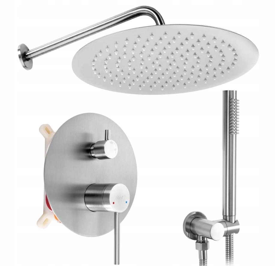 Podomietkový Sprchový Set Rea Foss Clif Nikel Kartáčovaný