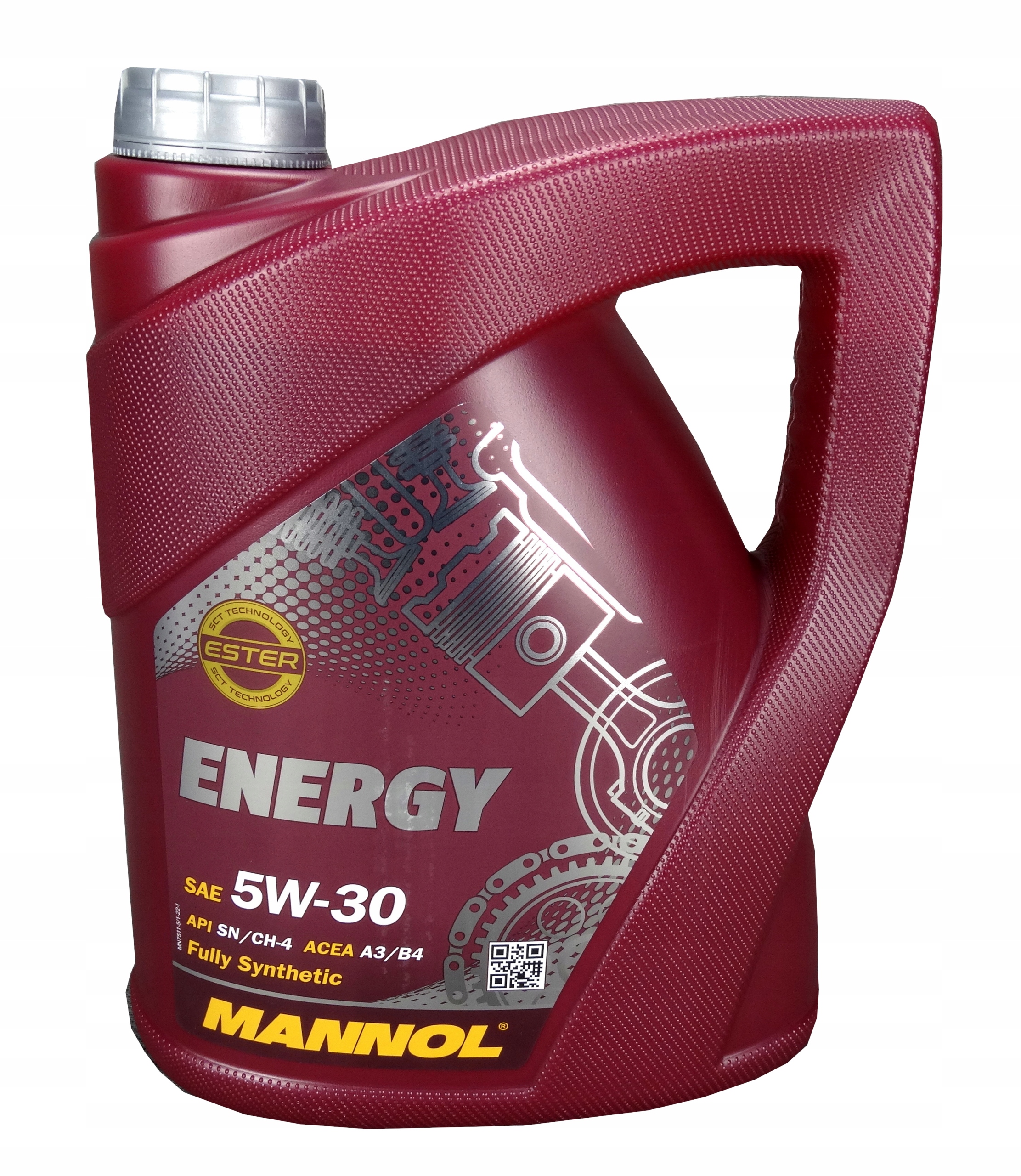 

Olej Silnikowy Syntetyczny Mannol 5W30 Energy 5L