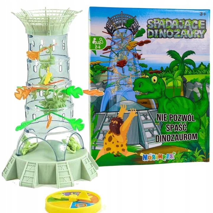 GRA ZRĘCZNOŚCIOWA SPADAJĄCE DINOZAURY jak małpki