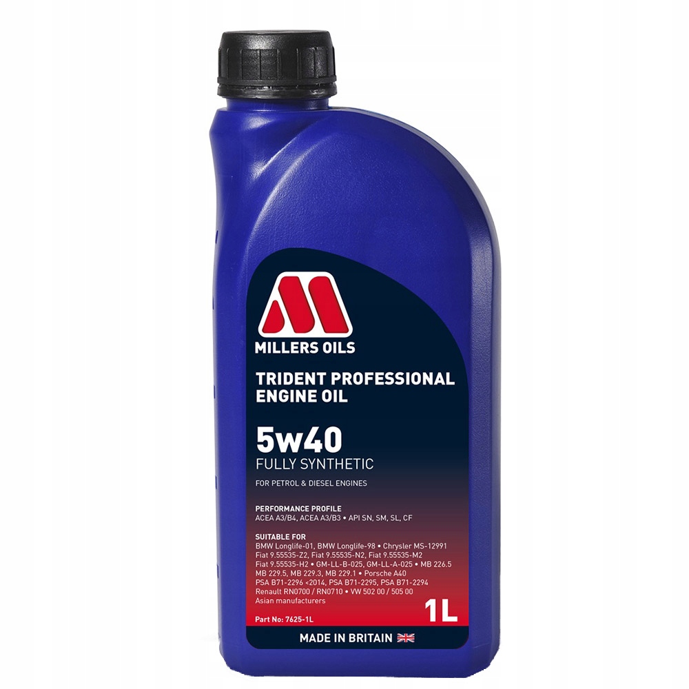 

Millers Trident Professional 5W40 1L syntetyczny