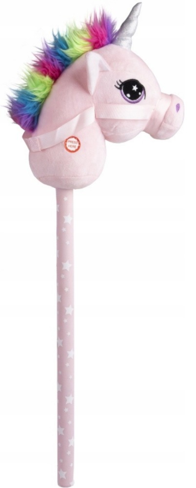 GŁOWA JEDNOROŻCA NA KIJU HOBBY HORSE PLUSZOWY Rodzaj skoczki