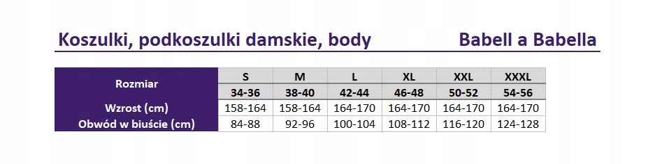 Babell Body Maddalena Bílá M