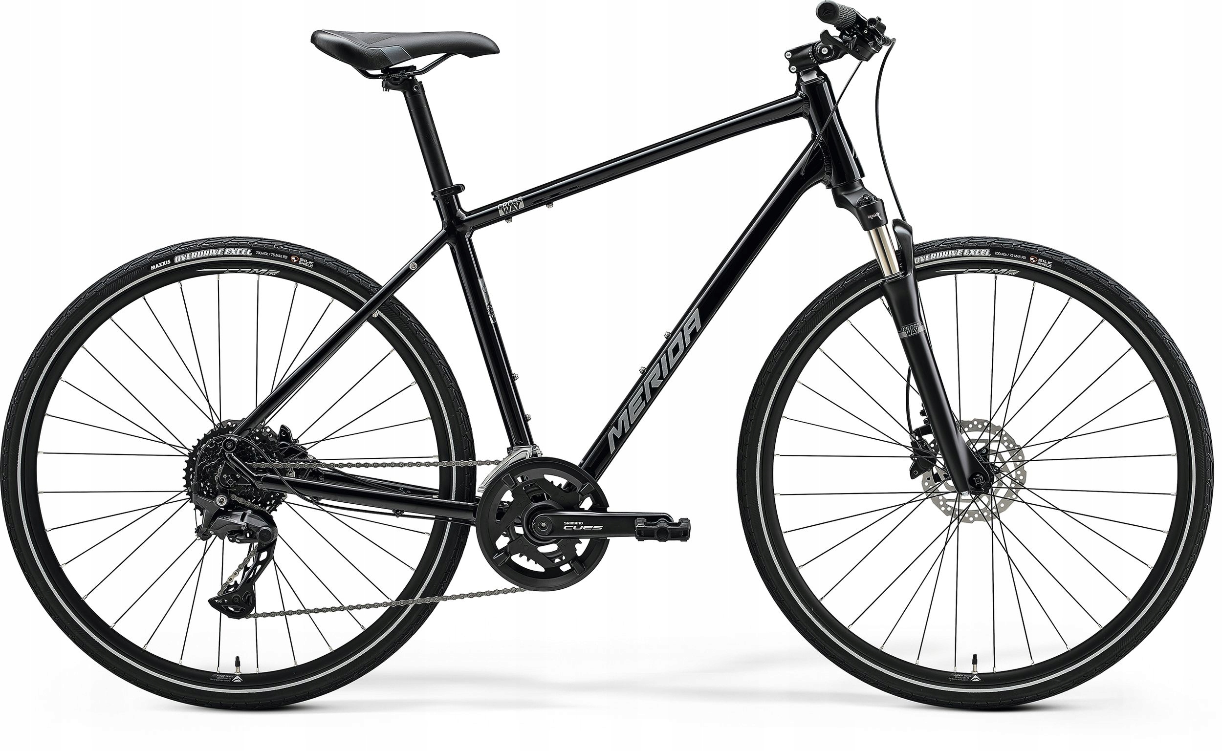 Rower crossowy Merida Crossway 300 rama 51 cm koło 28 " czarny