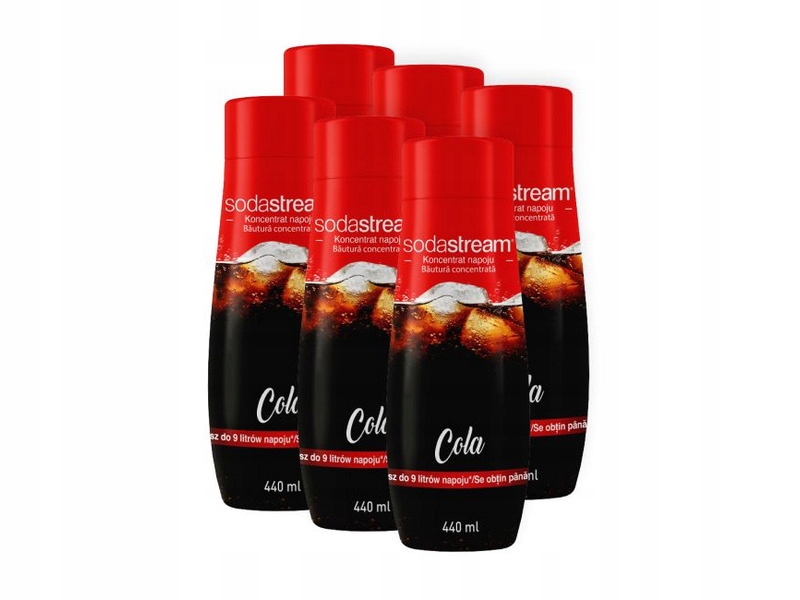 Syrop Sodastream Cola 6 x 440 ml