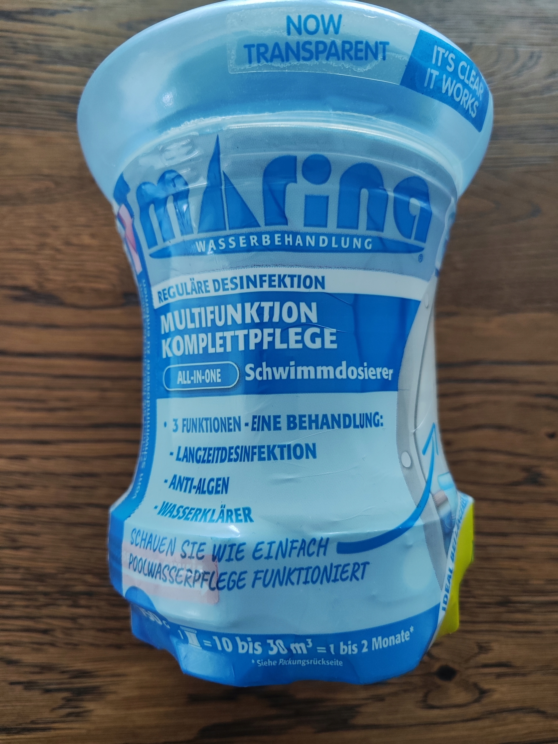 Marina grzybek dozownik pływający uzdatniający wodę chlor glon stop z De