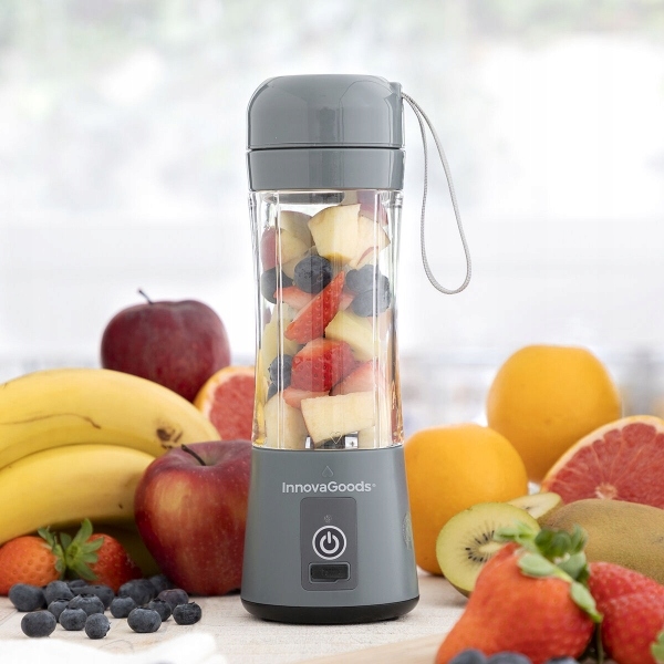 Przenośny Blender Akumulatorowy USB 380ml InnovaGoods Marka InnovaGoods