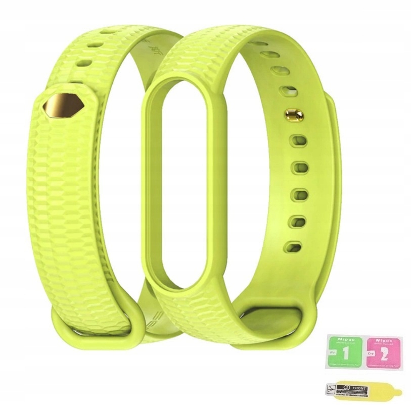 OPASKA ZAMIENNA do XIAOMI MI BAND 5 PASEK + FOLIA Materiał tworzywo sztuczne