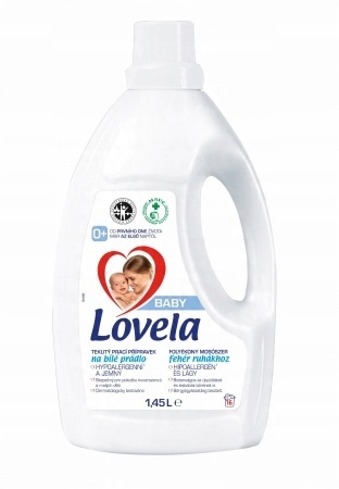 

Lovela Baby, Płyn do prania białych tkanin, 1,45 l