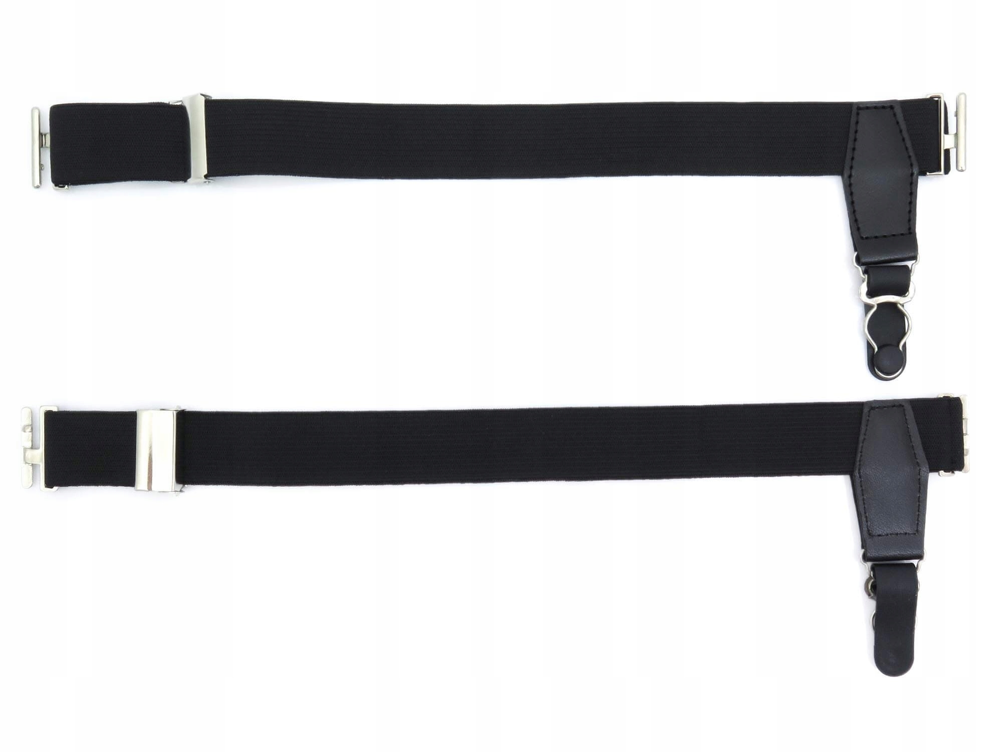 CZARNE SZELKI / PODWIĄZKI DO SKARPET Y3