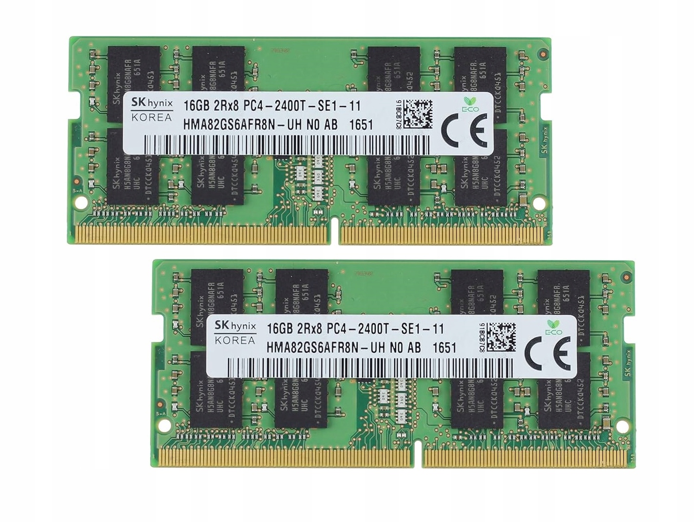 32GB Pamäť Ram 2x 16GB DDR4 Sk Hynix 2400 MHz 1.20V PC4-2400T
