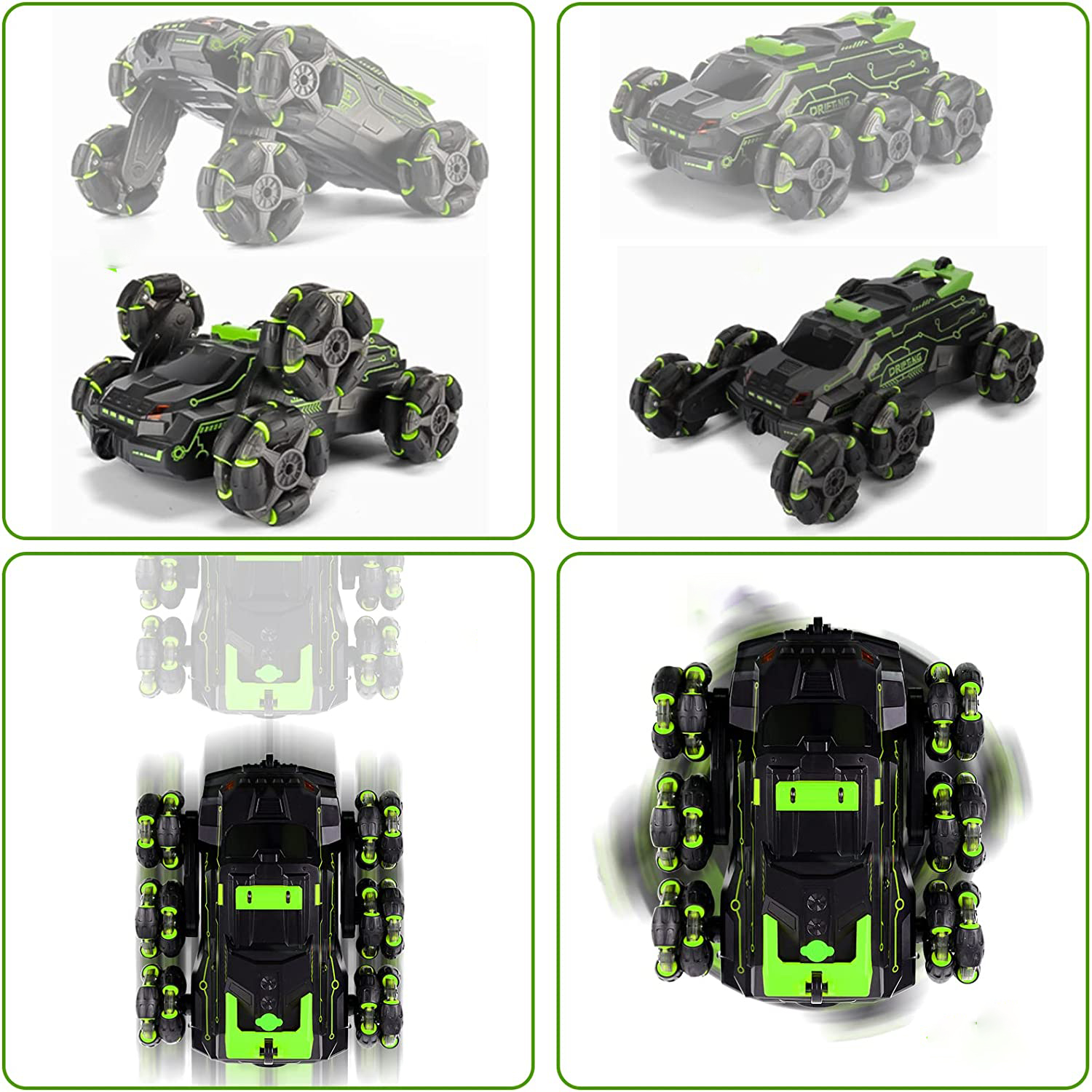 SAMOCHÓD ZDALNIE STEROWANY RC TERENOWY AUTO AKROBATA GESTAMI RĘKI + PILOT Rodzaj pojazdu terenowy