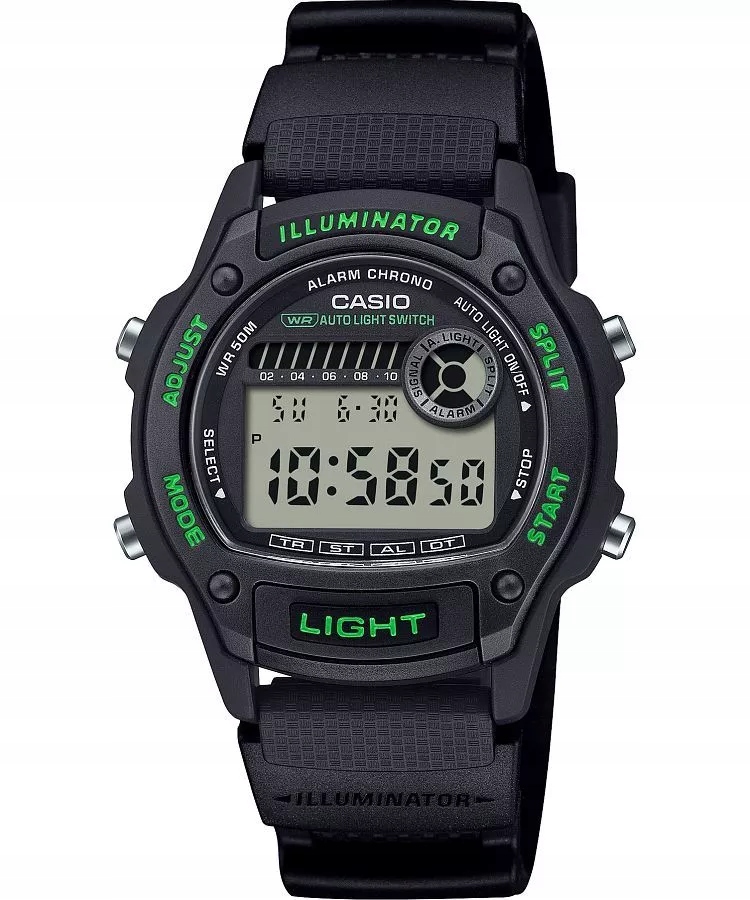 Nové, Originální Hodinky Casio W-220H-1A3VEF Timeless Collection