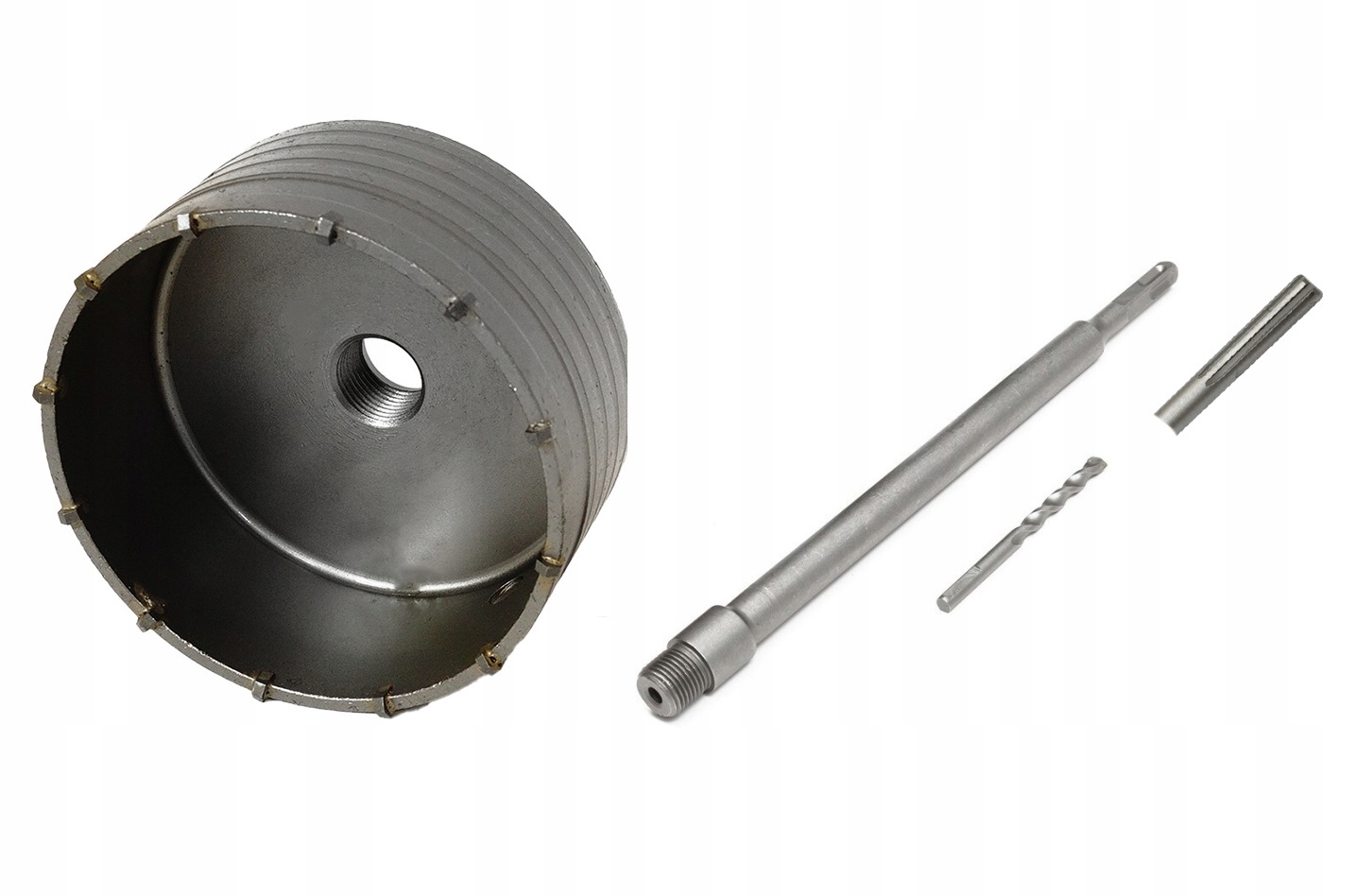 OTWORNICA DIAMENTOWA DO MURU BETONU FREZ 125 MM SDS PLUS