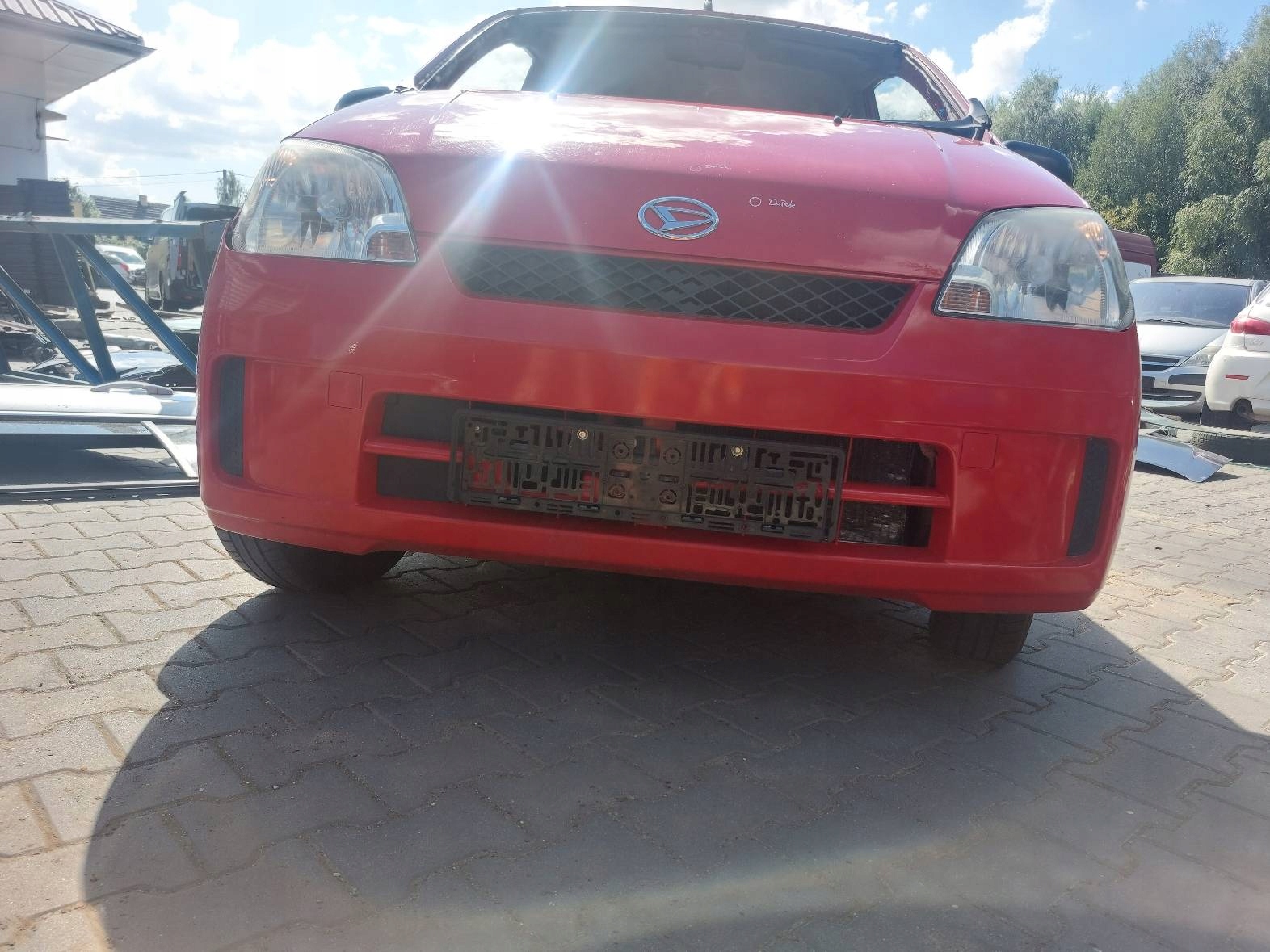 bumper front DAIHATSU CUORE VI R29