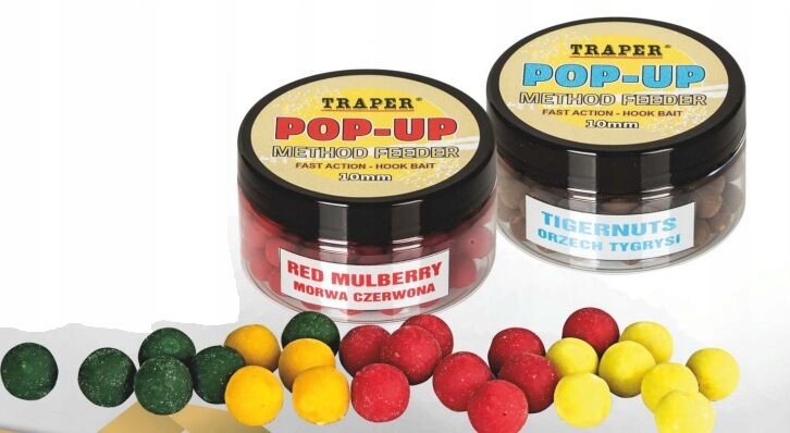Traper Kulki Mf Pop Up 10 30g Truskawka