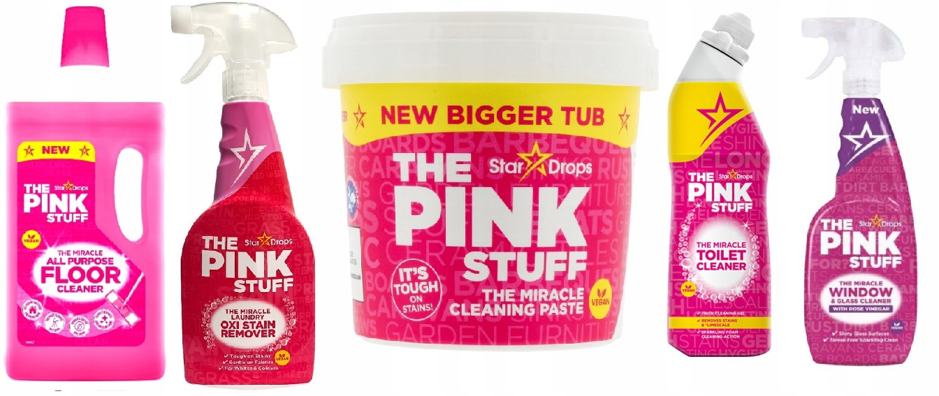

Zestaw Pink Stuff perfekcyjna czystość