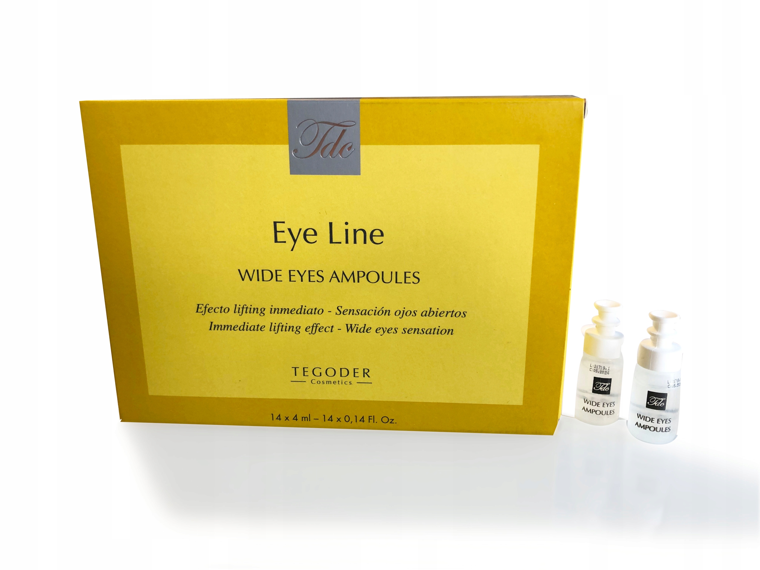 Ampułki liftingujące skórę wokół oczu