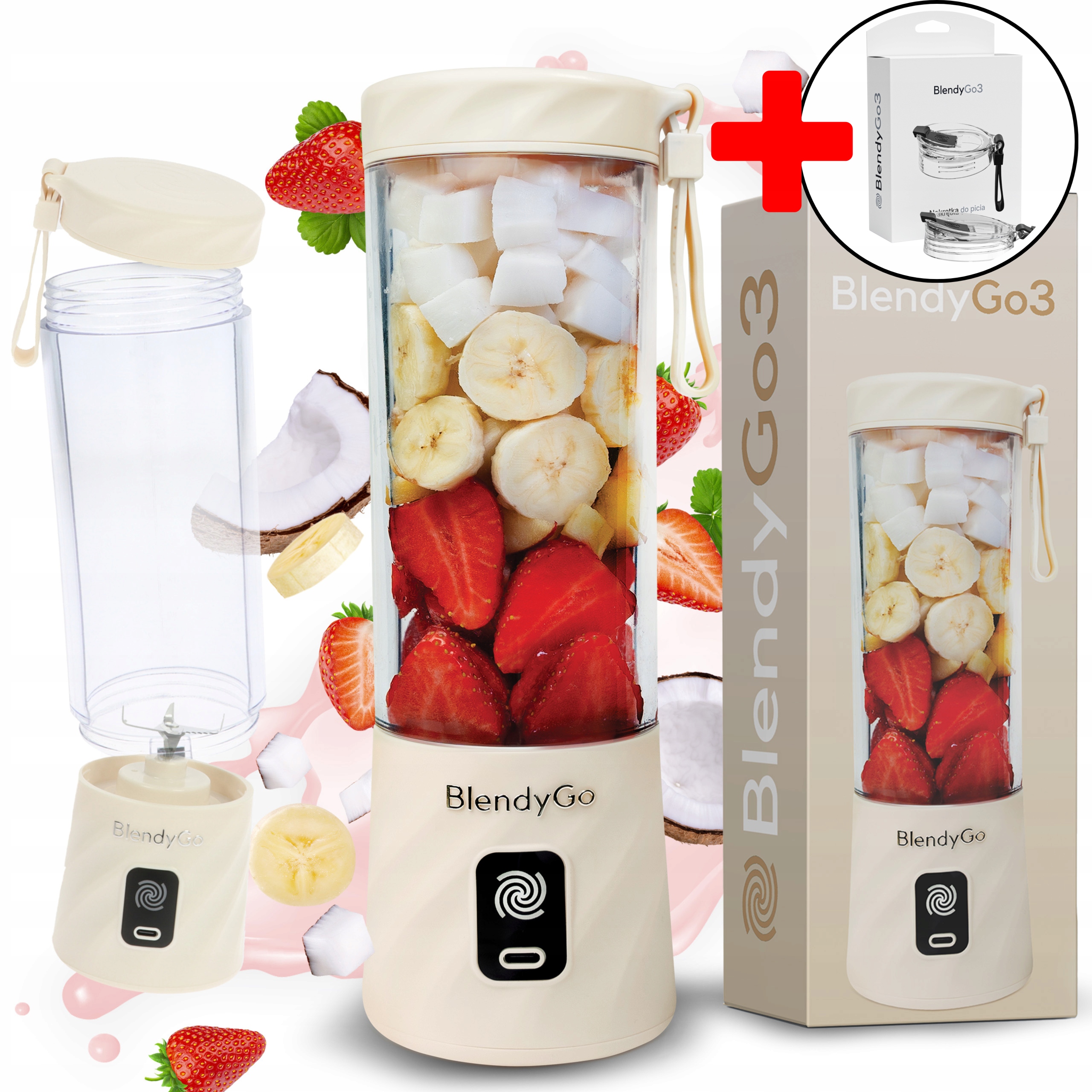 Originální mixér BlendyGo 3 – Bezdrátový Usb Mixér Nové Generace