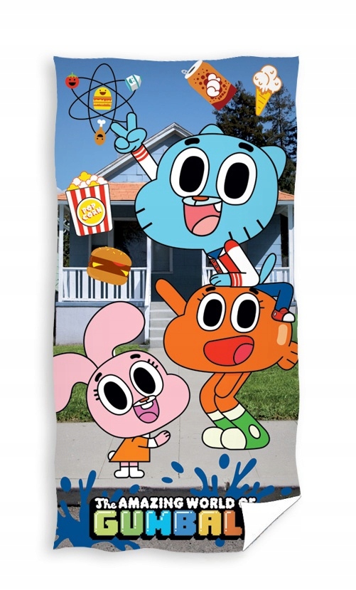 

Ręcznik Gumball Cartoon Network Bawełna 70x140