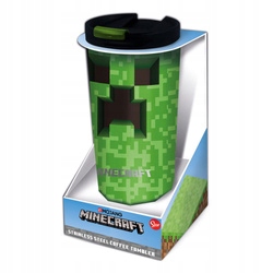 Kubek Podróźny Minecraft Stainless Steel travel tumbler Creeper