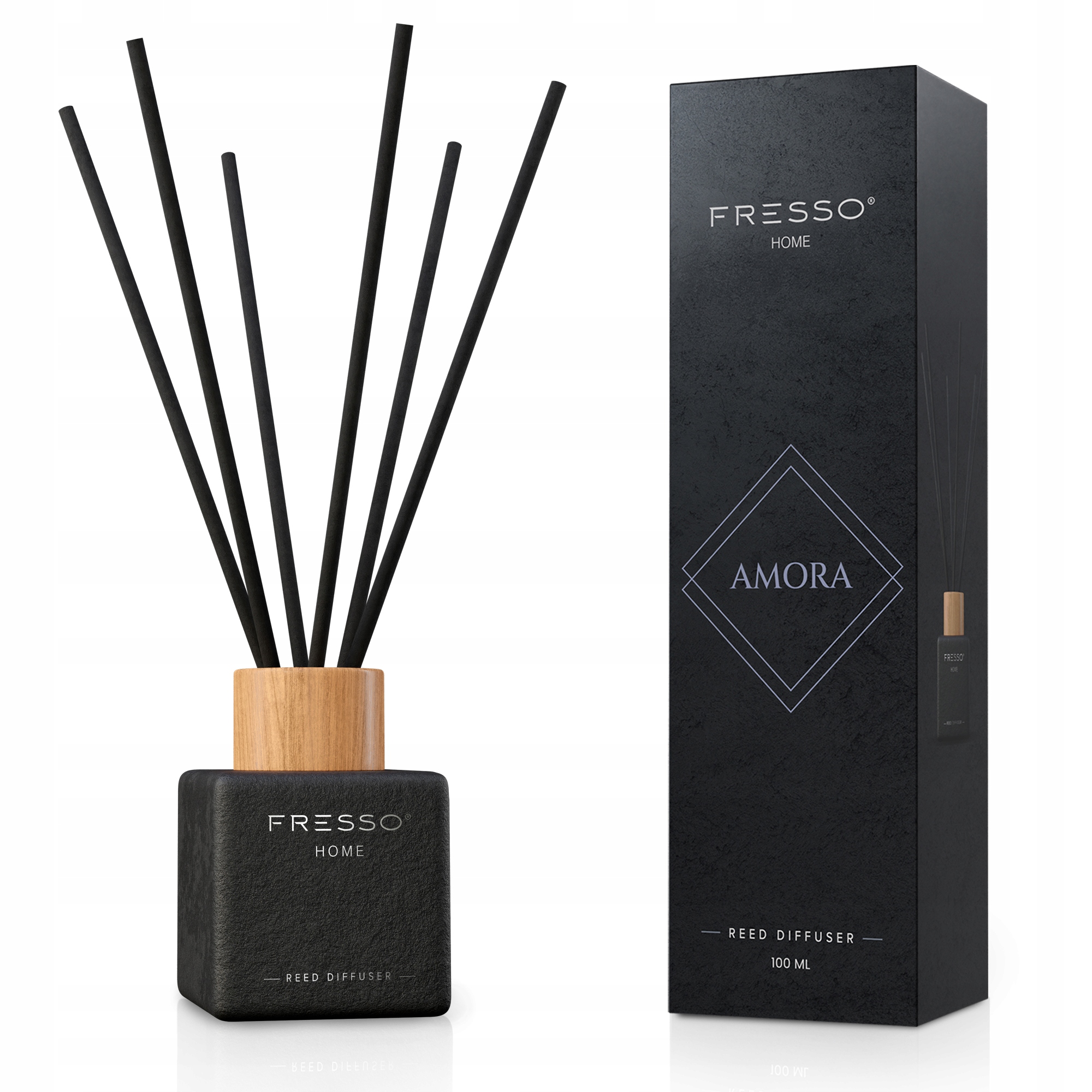 Levně Fresso Home Difuzér vůně s tyčinkami Amora 100ml