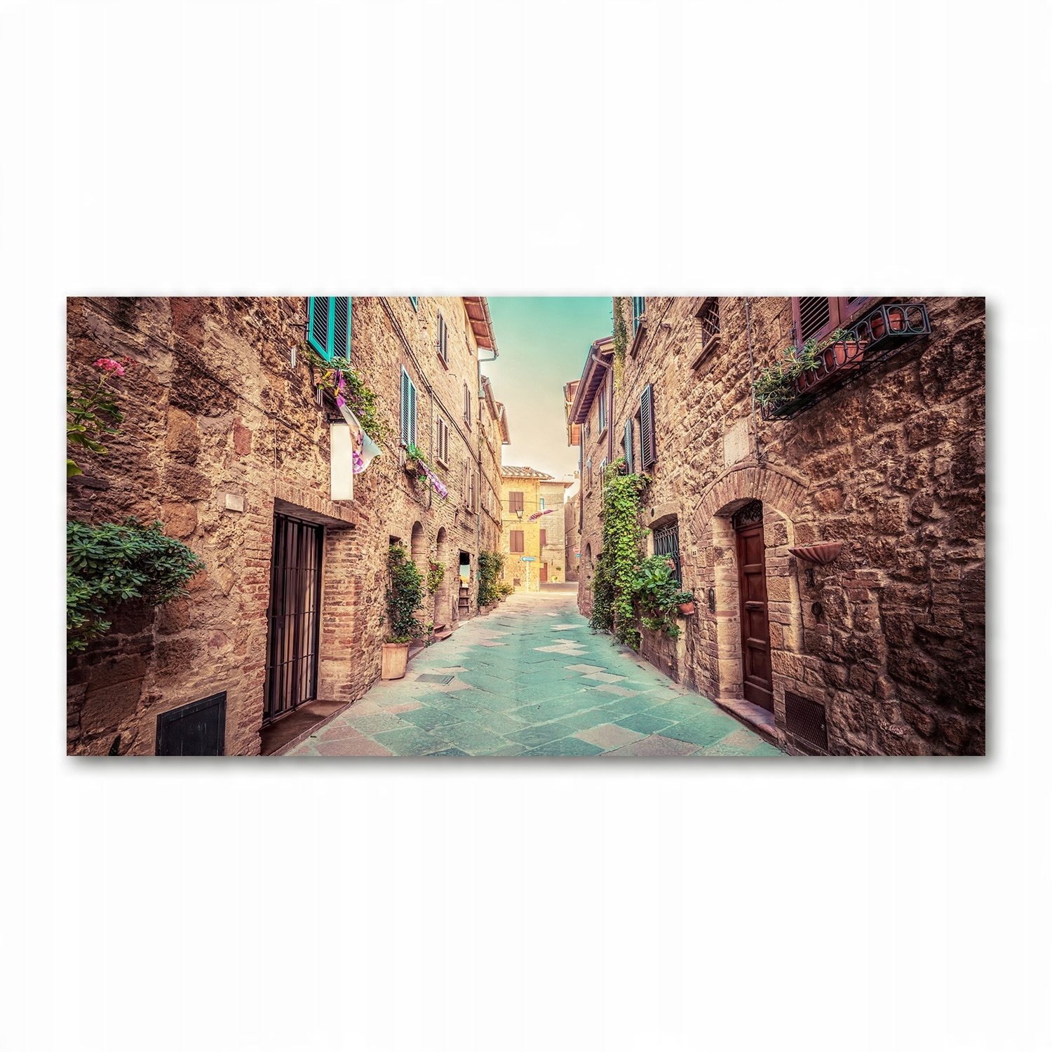 

Foto obraz akryl zdjęcie Włoskie uliczki 120X60 cm