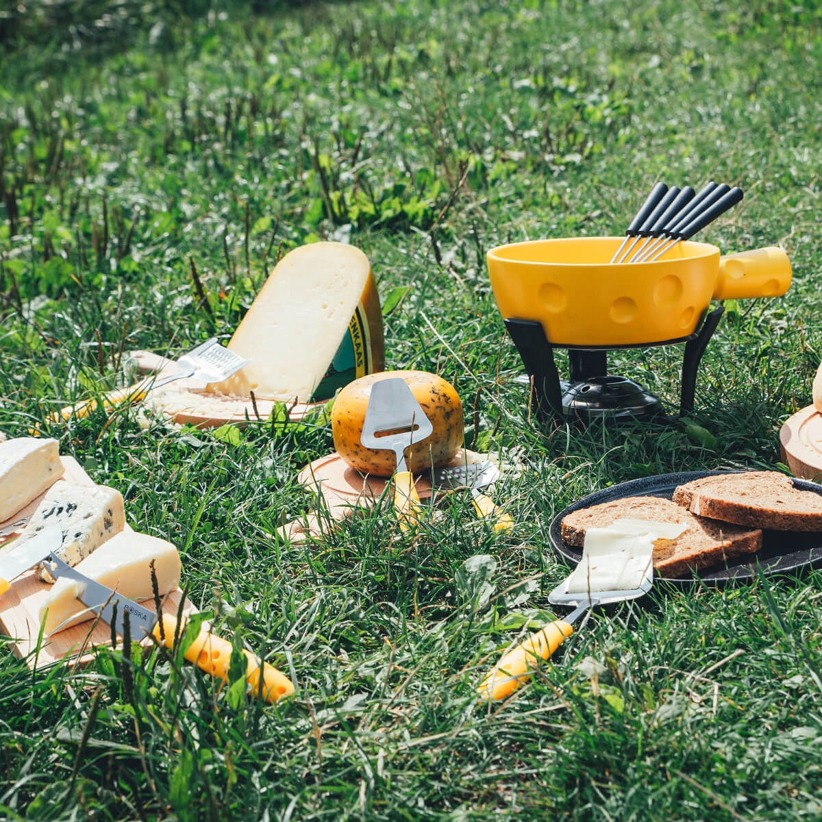 Zestaw do FONDUE dla 6 osób Super Cheesy BOSKA Stan opakowania oryginalne