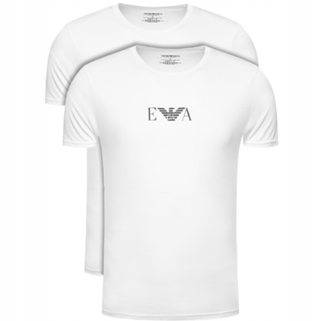 

Emporio Armani koszulka męska 2 szt., biała, r. L
