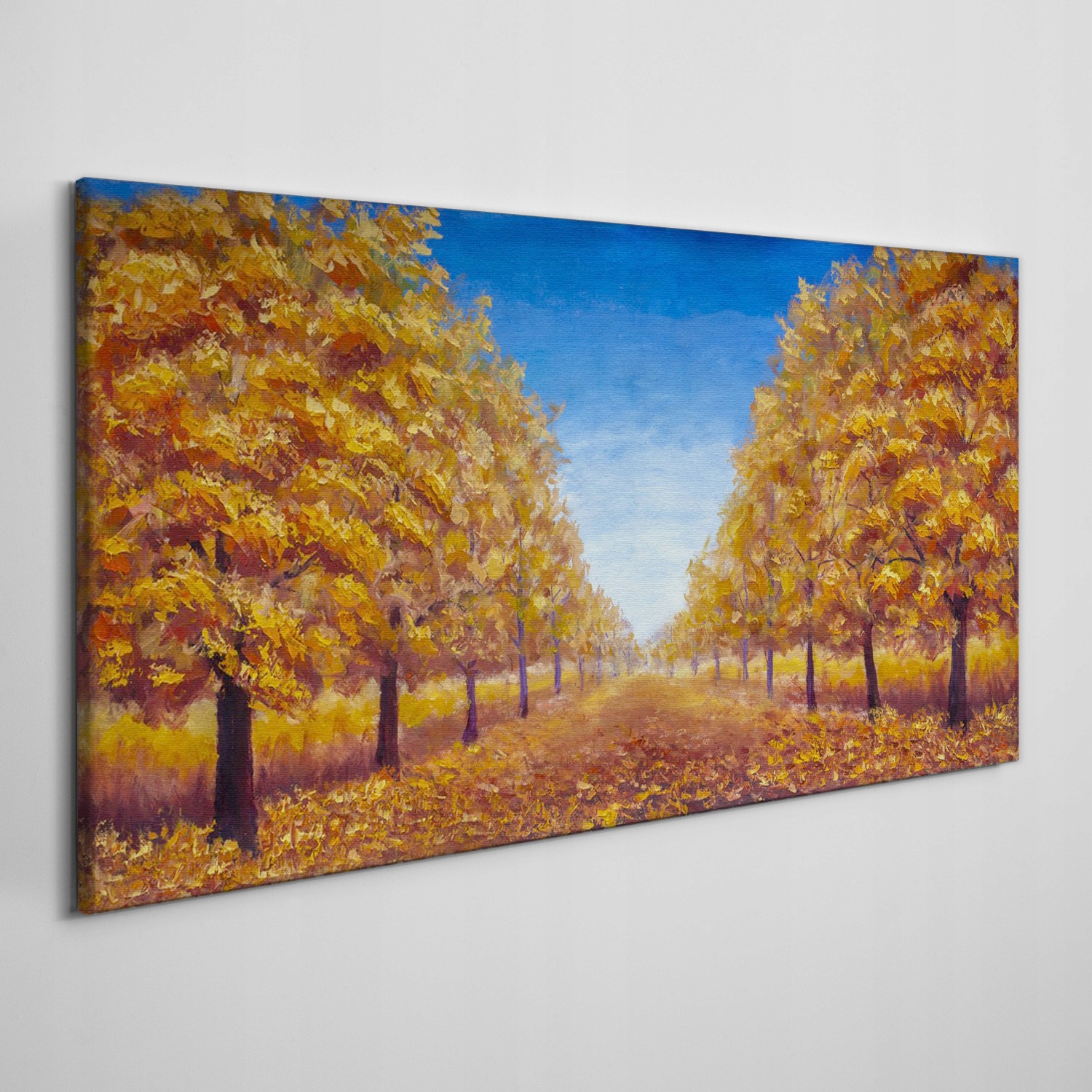 

Foto-obraz na ramie płótno Drzewa jesień 140x70 cm