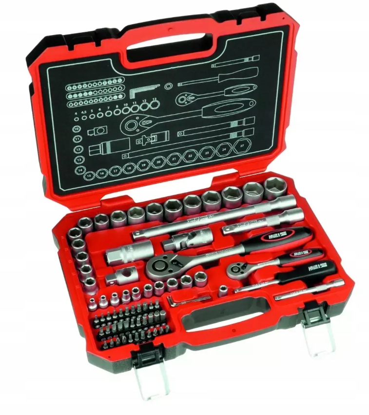 Sada nástrčných kľúčov CrV Hillen&Mohr 72ks