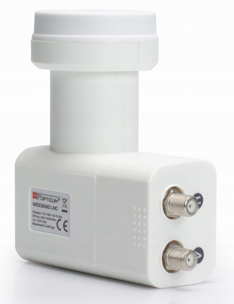 Konwerter Opticum WideBand H+V Unicable NC+ HD 4K