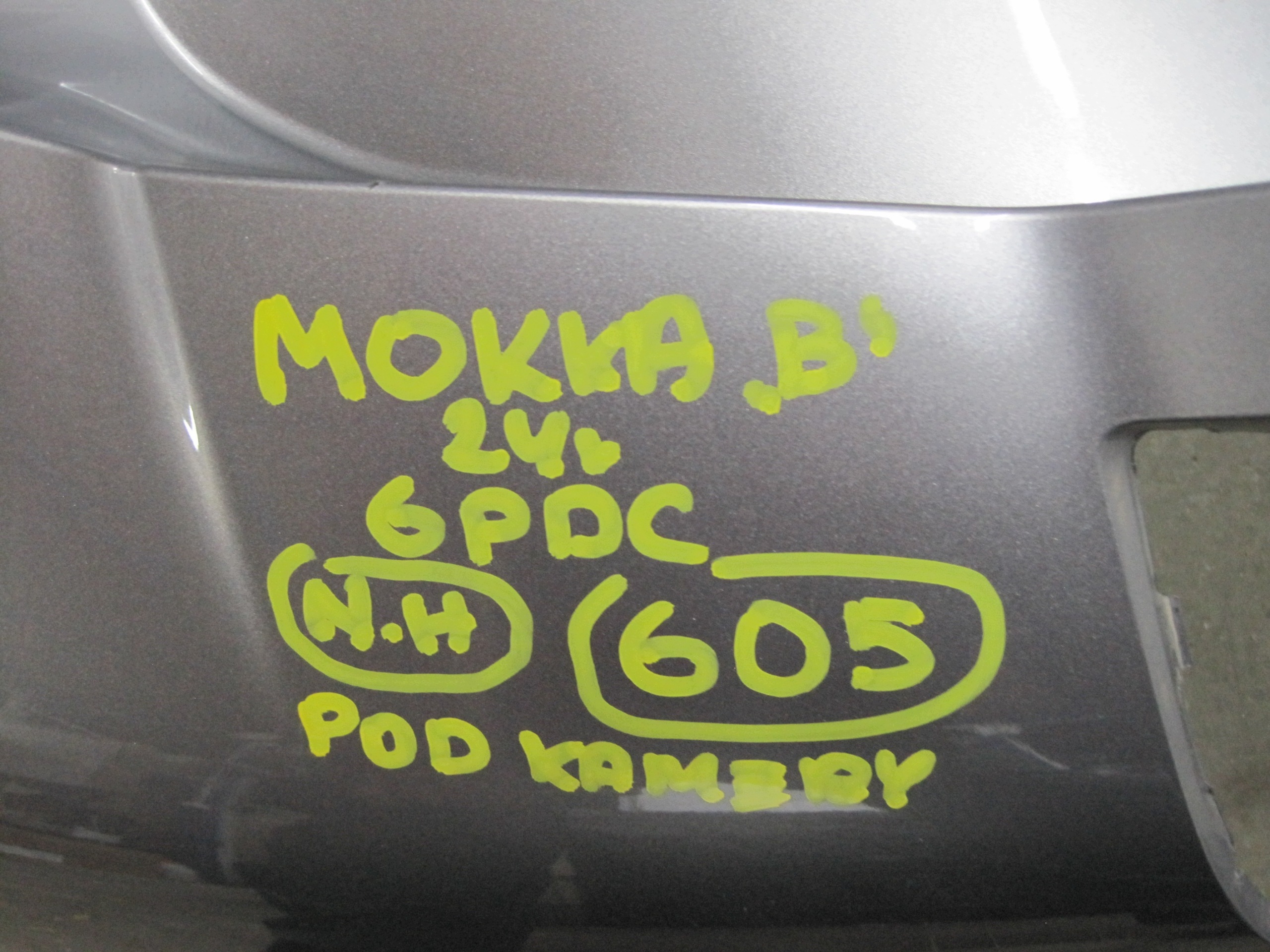 bumper OPEL MOKKA B 6 PDC 24R rear part rear