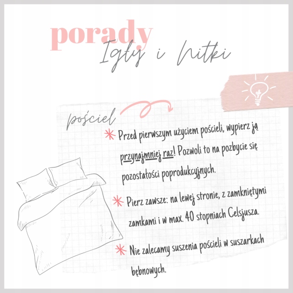 Błękitna Pościel Bawełniana 220x200 SIMPLY Materiał bawełna